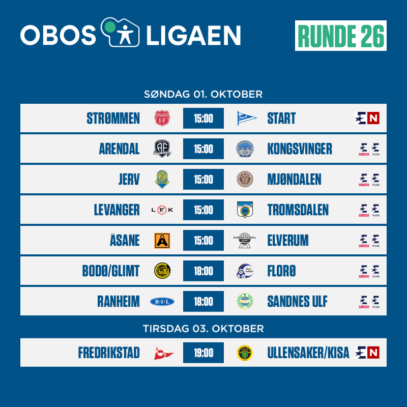 Høstens TVkamper / OBOSligaen